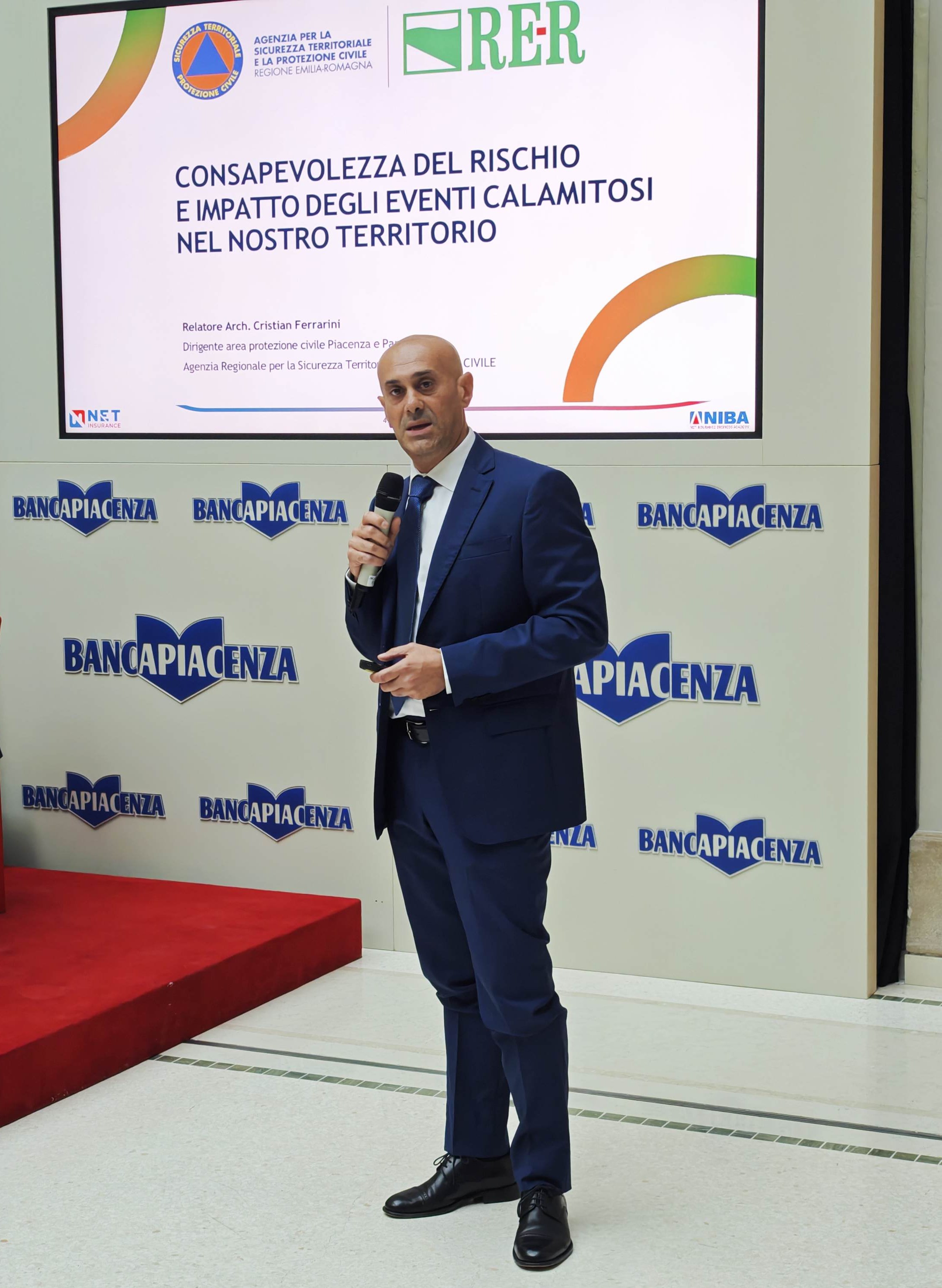 Cristian Ferrarini ha parlato degli eventi calmitosi in Emilia Romagna