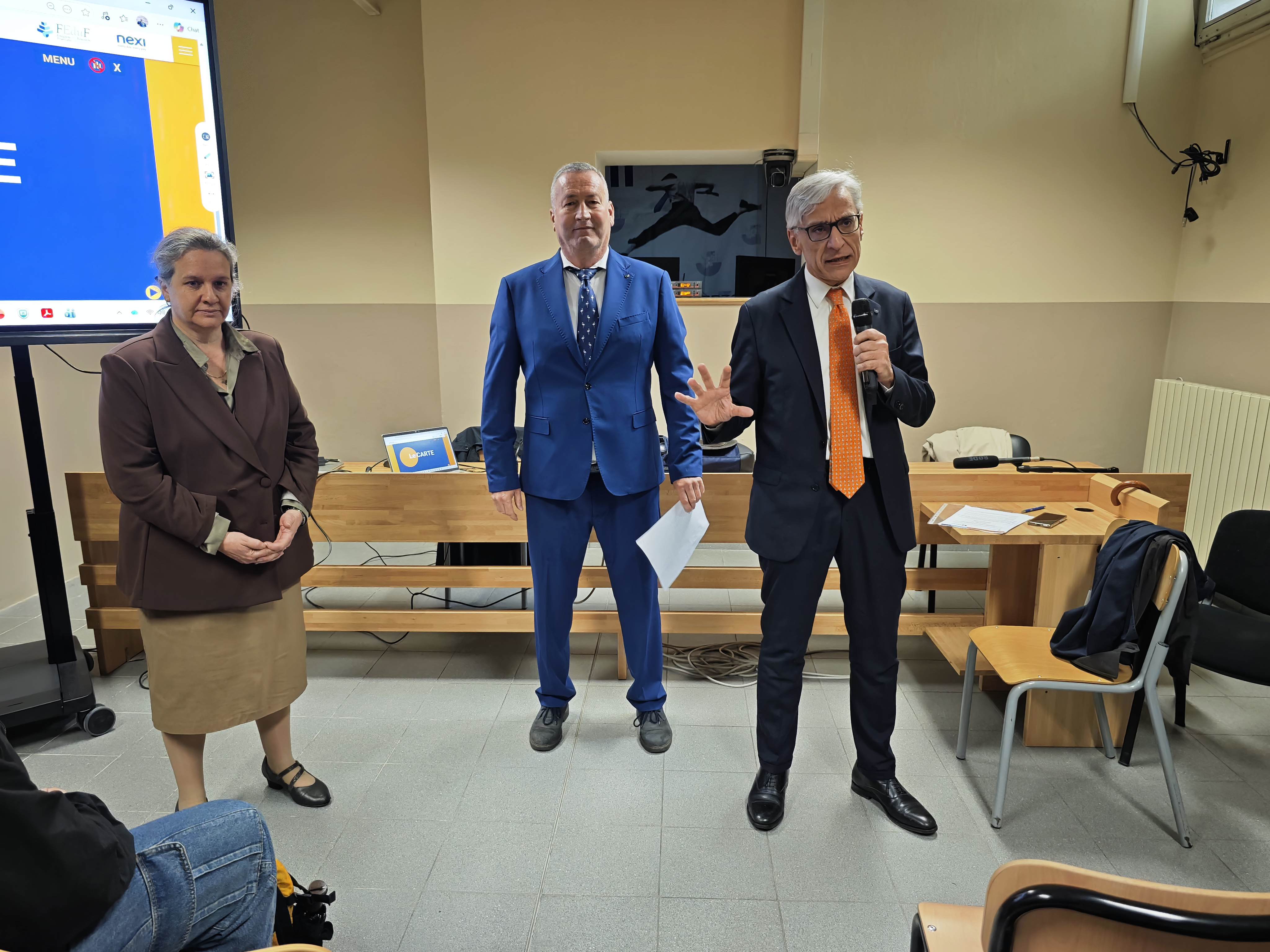 Elisabetta Ghiretti, Riccardo Ronca, Domenico Capra