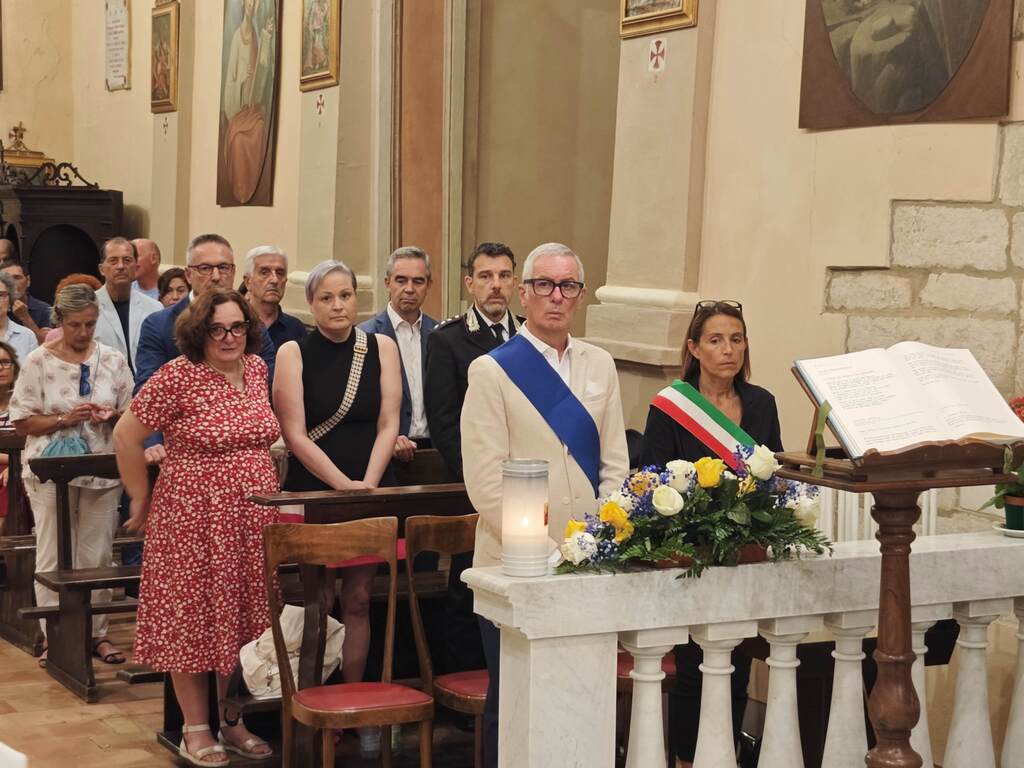 I sindaci Franco Albertini e Katia Tarasconi