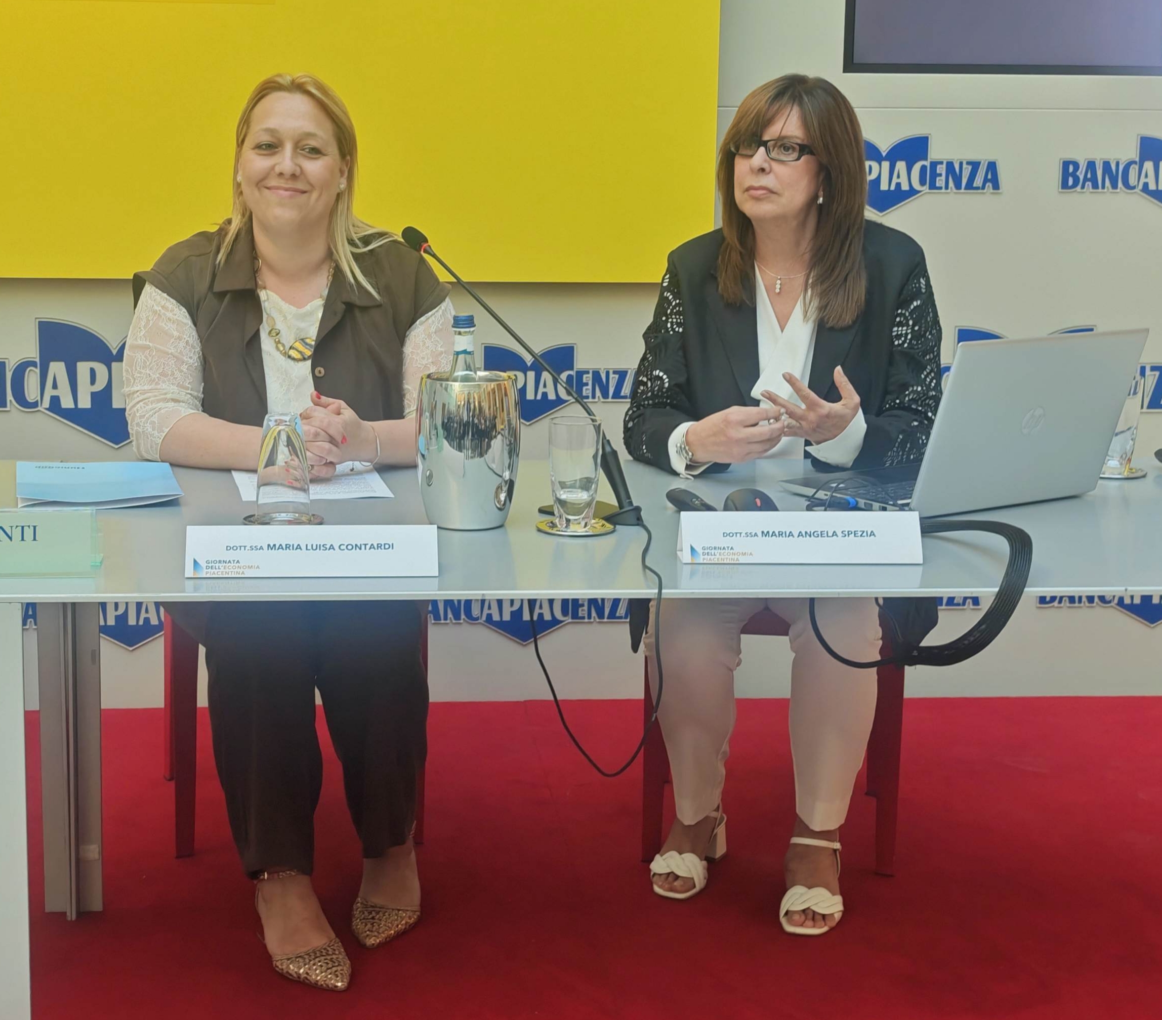 Marialuisa Contardi e Maria Angela Spezia