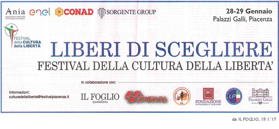 IL FOGLIO 17.1.'17