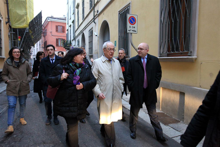 L'AMBASCIATORE USA REEKER ALLA BANCA DI PIACENZA