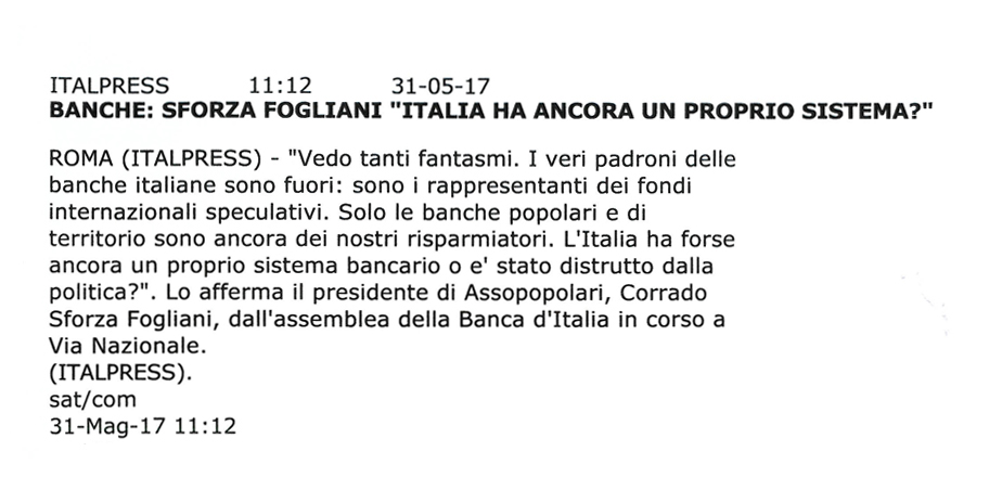 ITALPRESS 31.5.'17