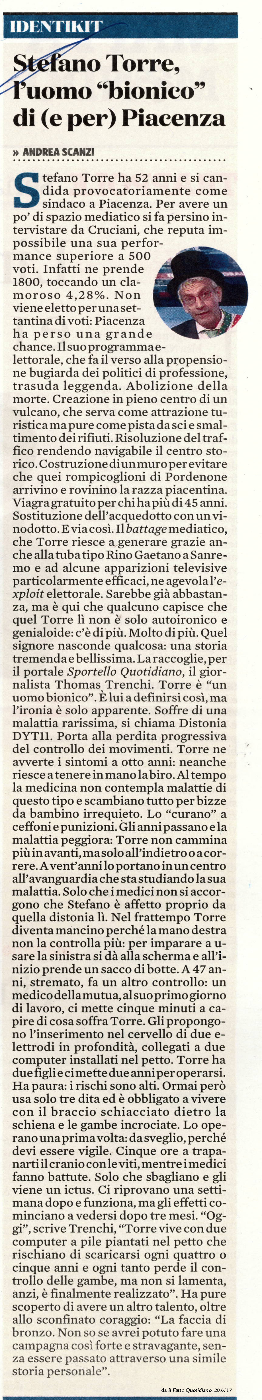 TORRE SU IL FATTO