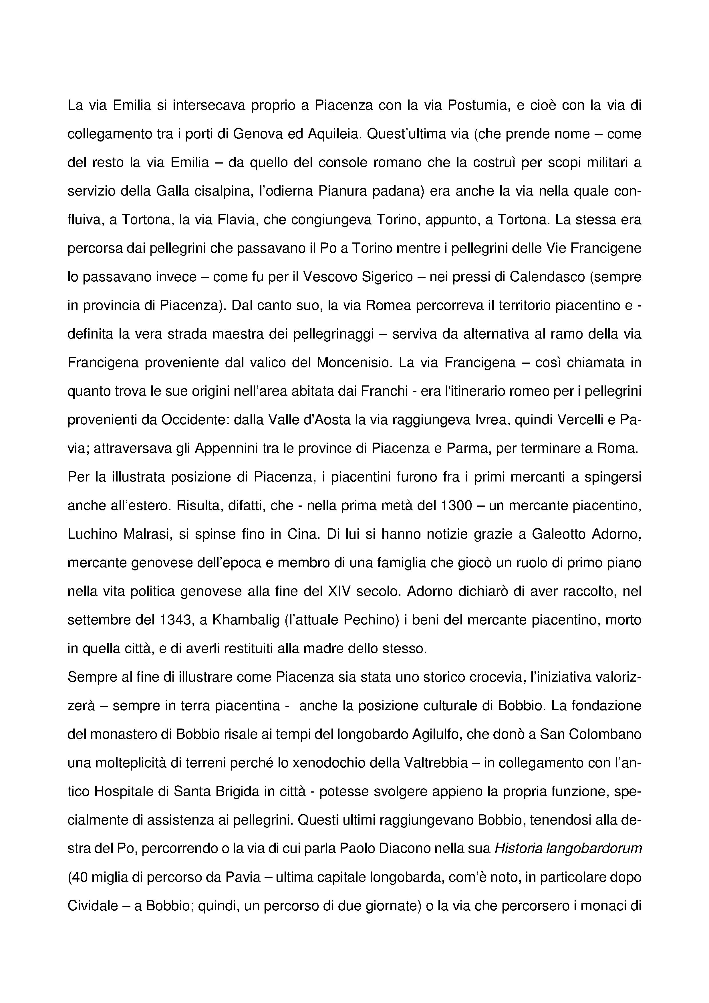 BANCA DI PIACENZA PER LA CULTURA
