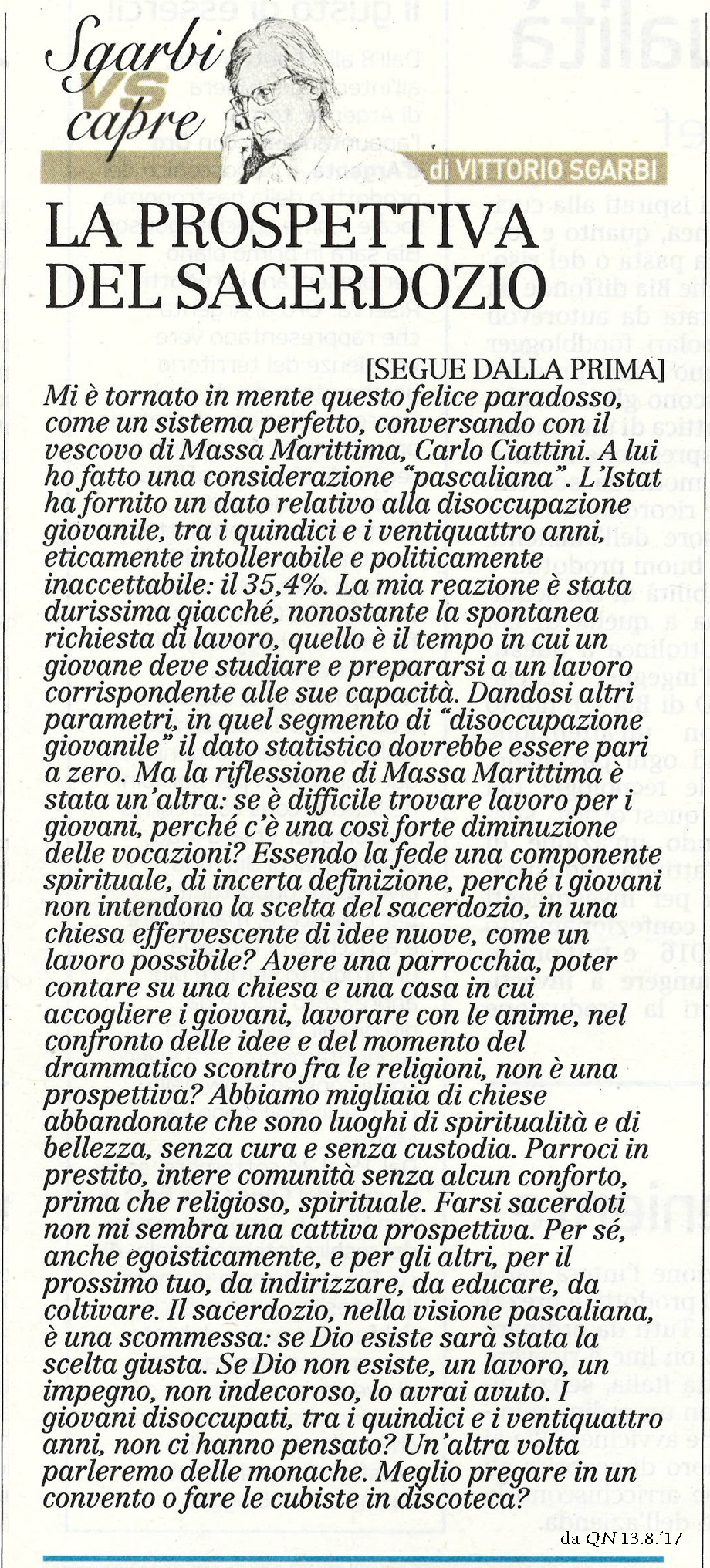SGARBI VS CAPRE