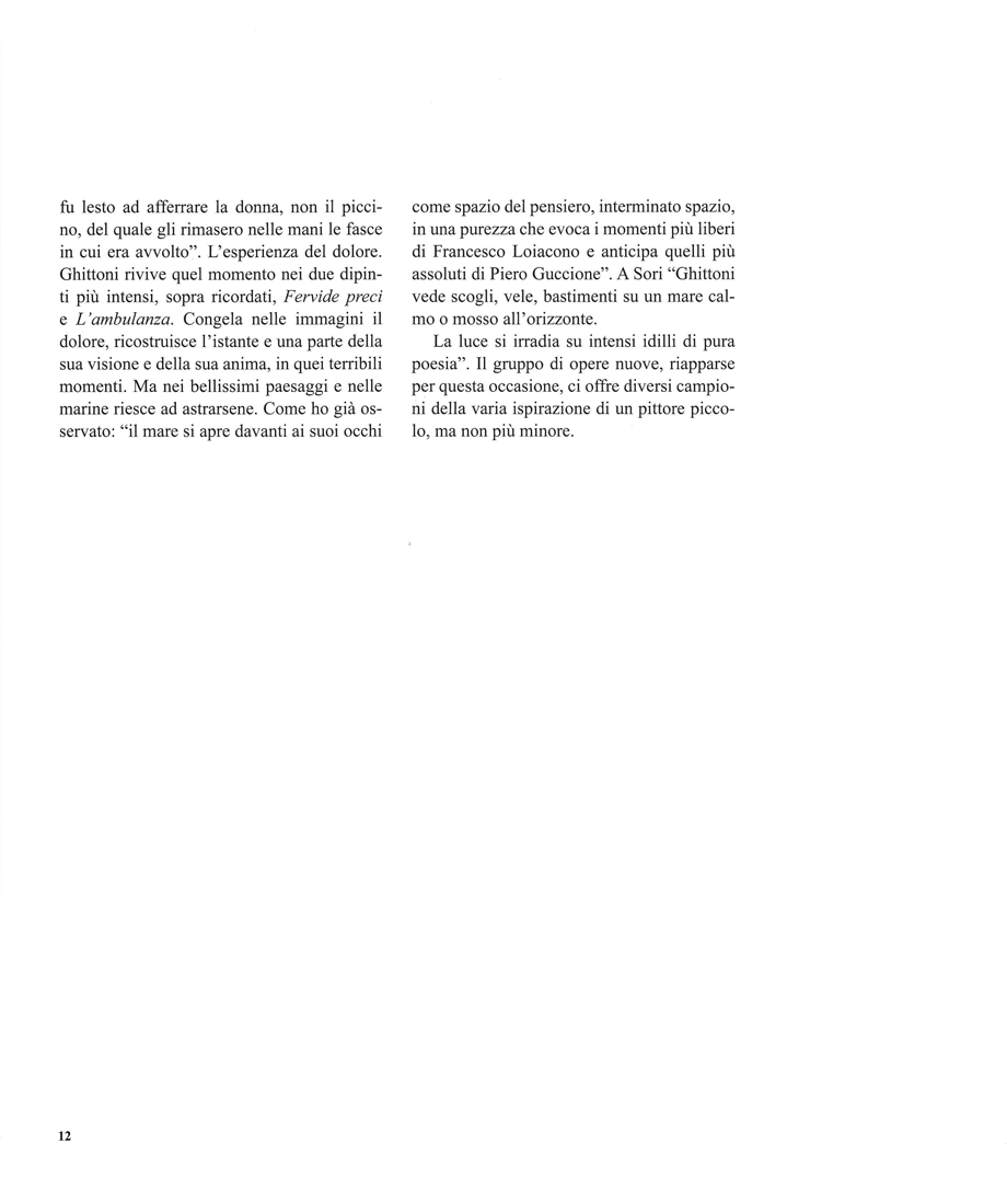 Introduzione Vittorio Sgarbi Ghittoni