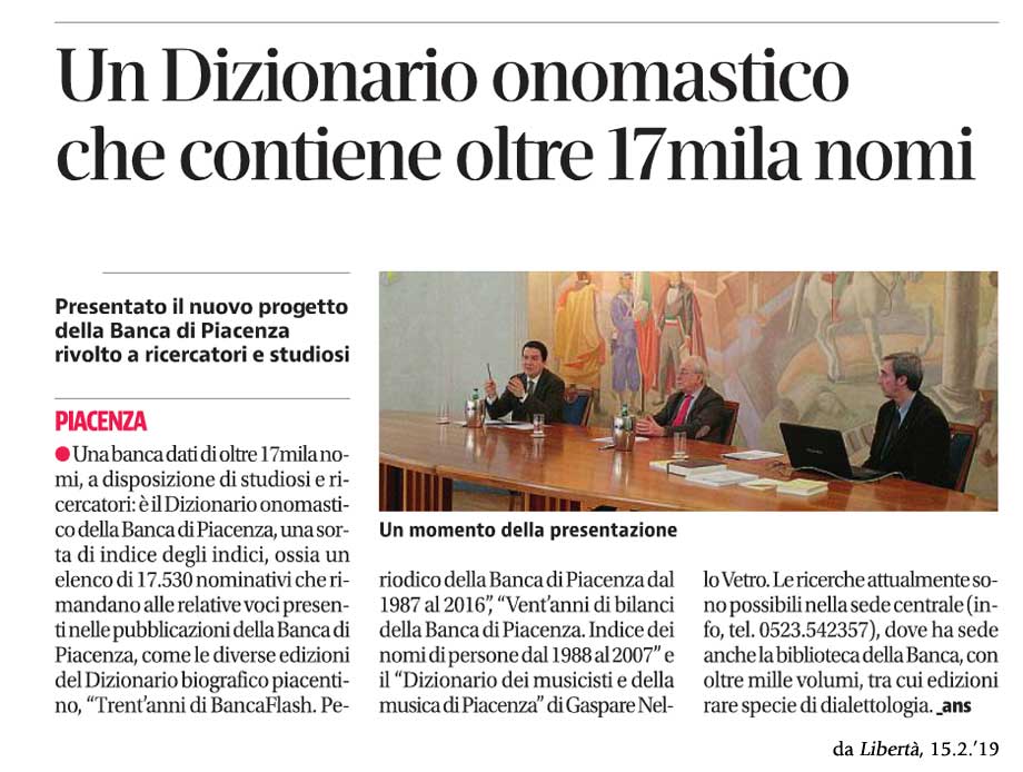 Libertà, 15.2.'19