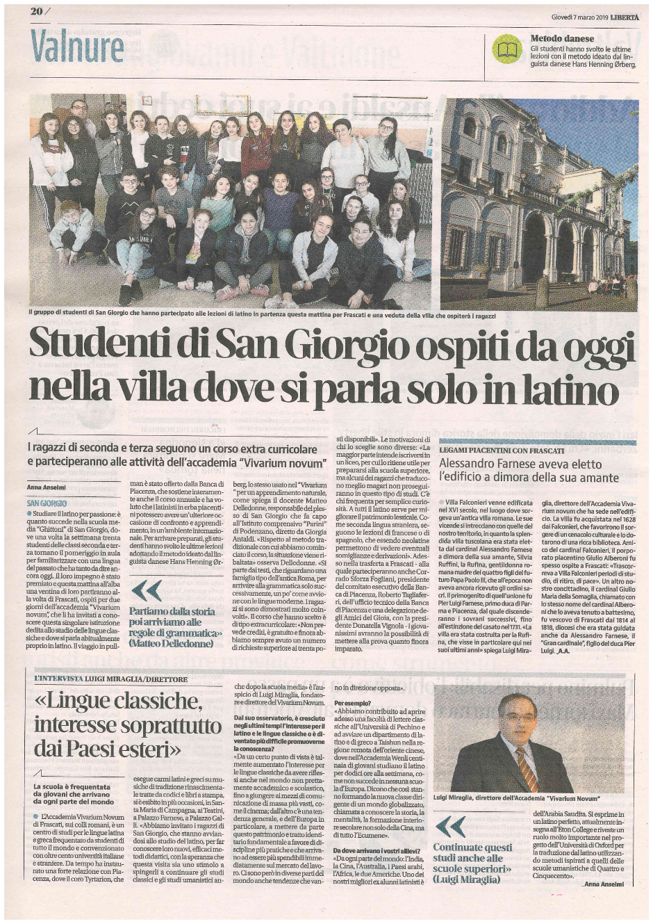 Banca di piacenza viaggio a roma dei giovani latinisti_CARTACEO_2