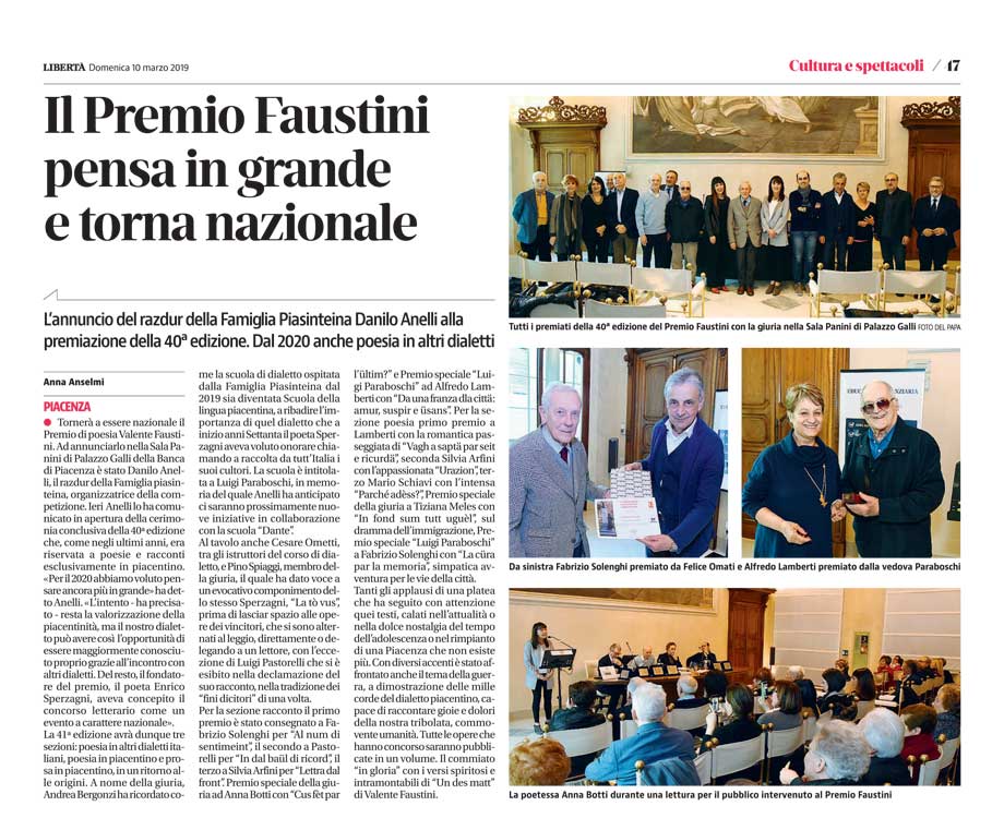 Libertà, 10.3.'19