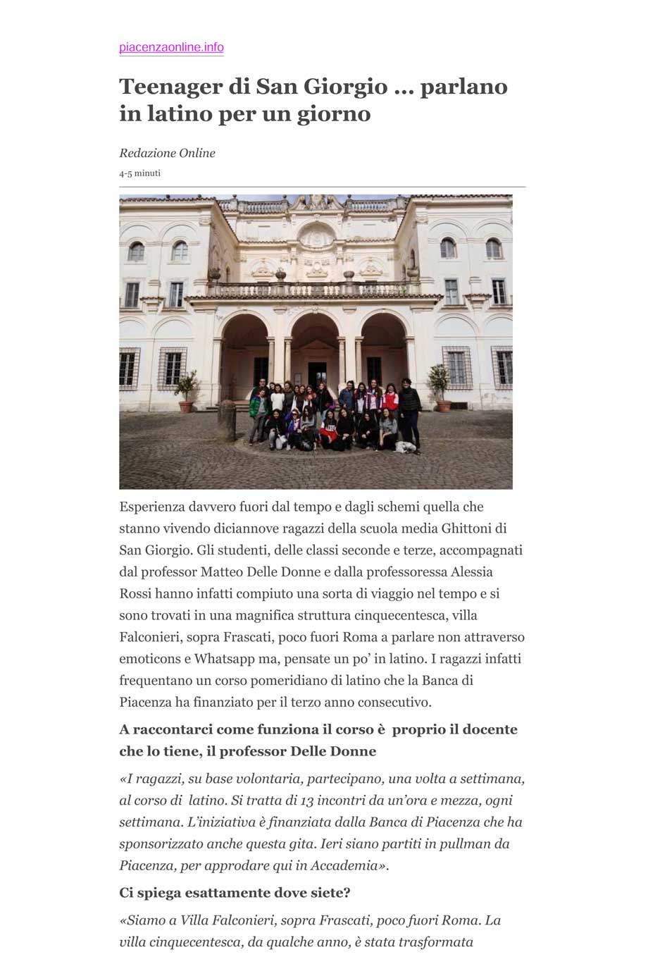 Piacenza online