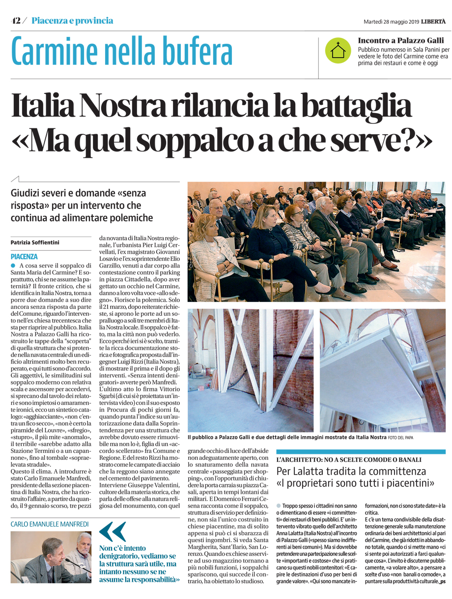 Libertà, 28.5.'19