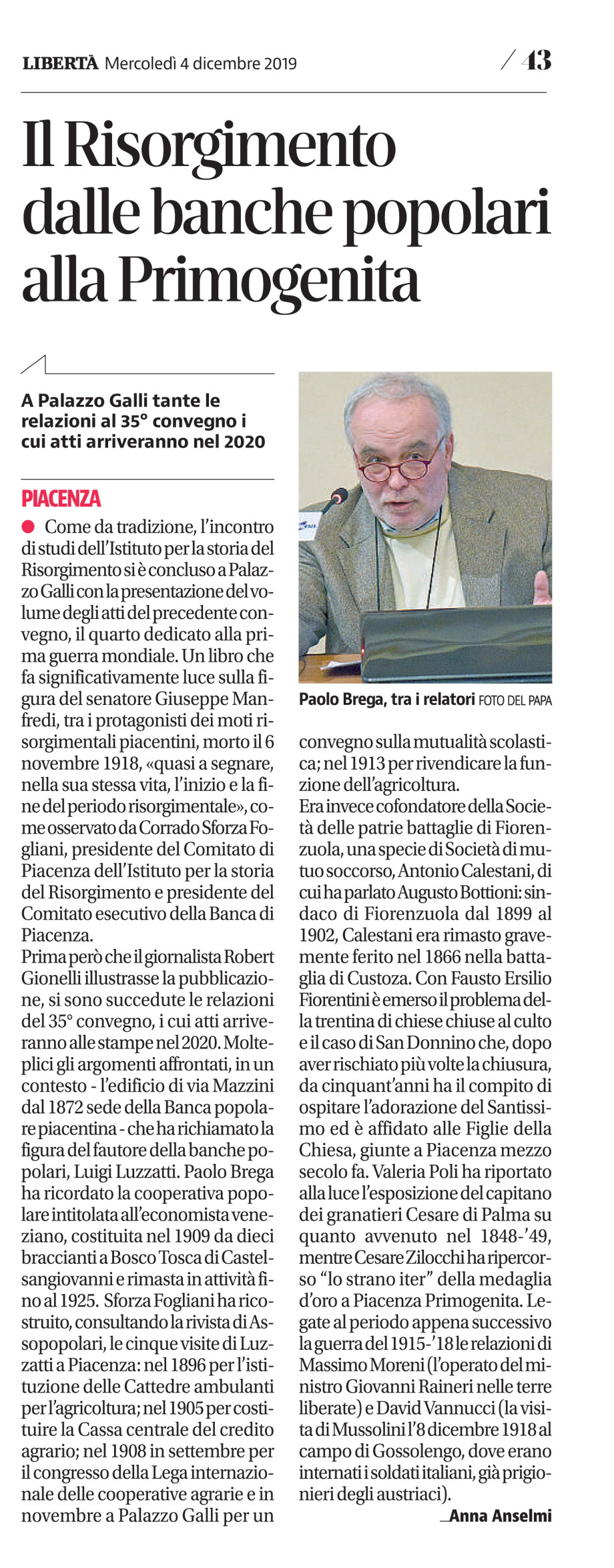 Libertà, 4.12.'19
