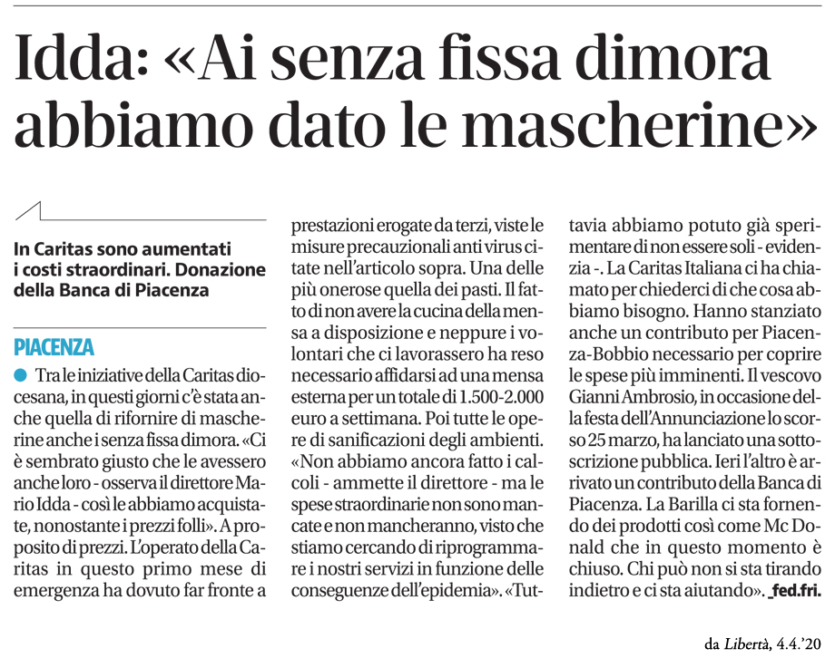Libertà, 4.4.'20