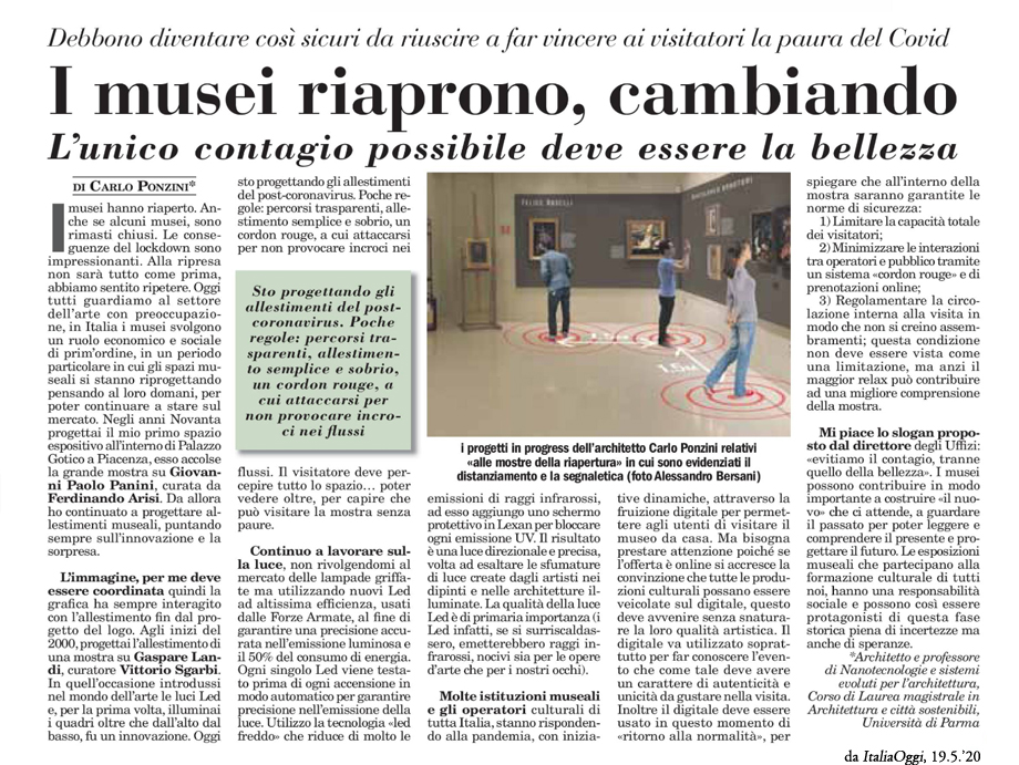 I musei riaprono, cambiando