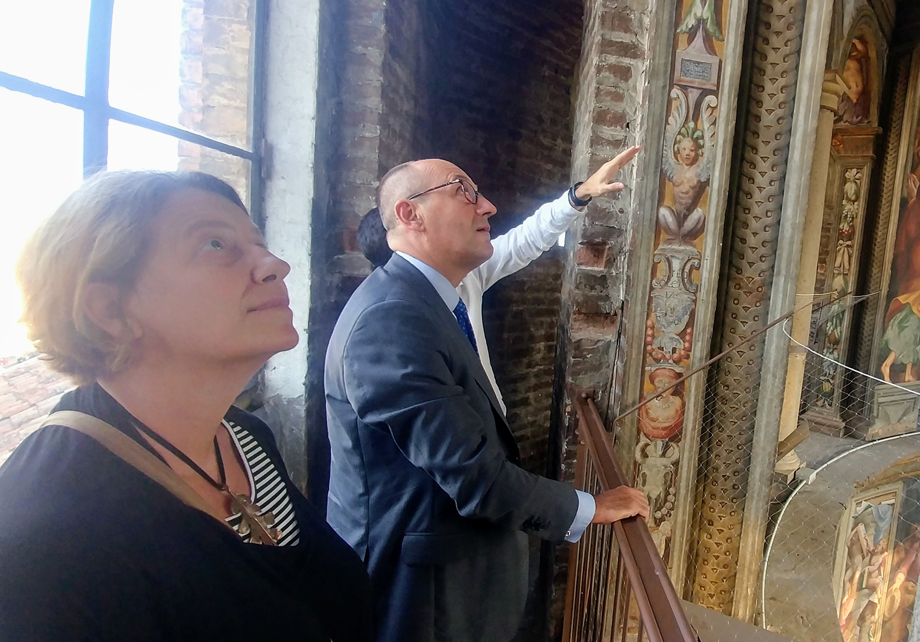 «LA SALITA AL PORDENONE RARO ESEMPIO VIRTUOSO DI COME SI VALORIZZA UN MONUMENTO E UNA CITTA'»