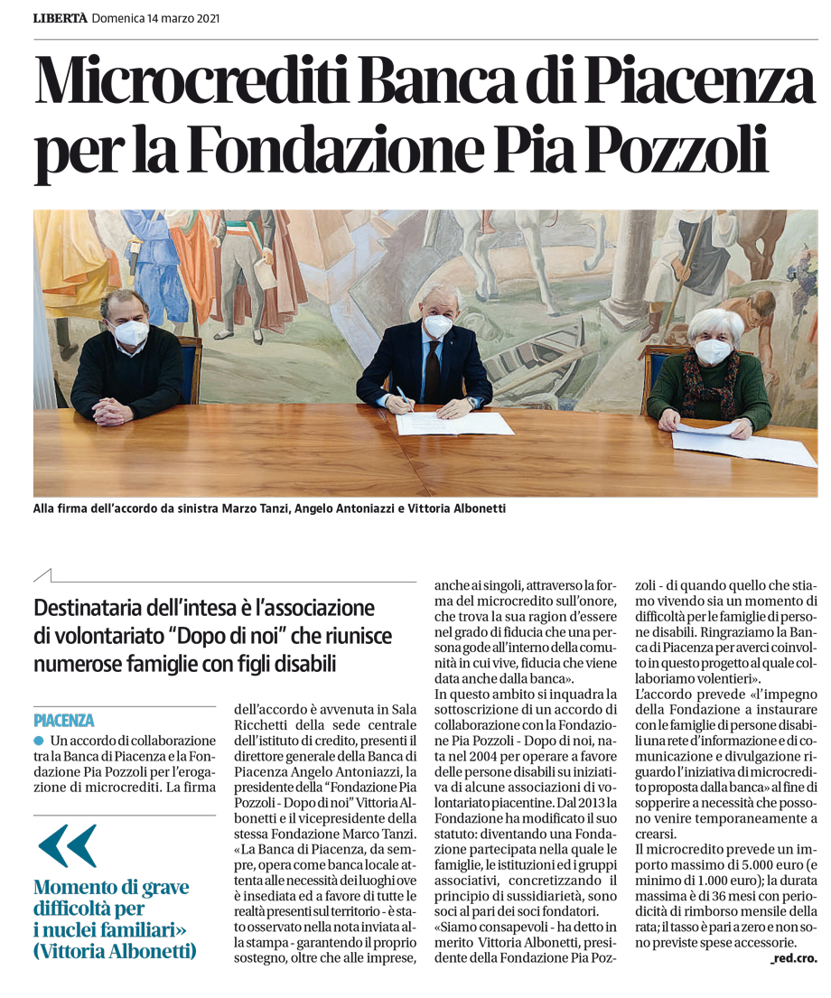 Libertà, 14.3.'21