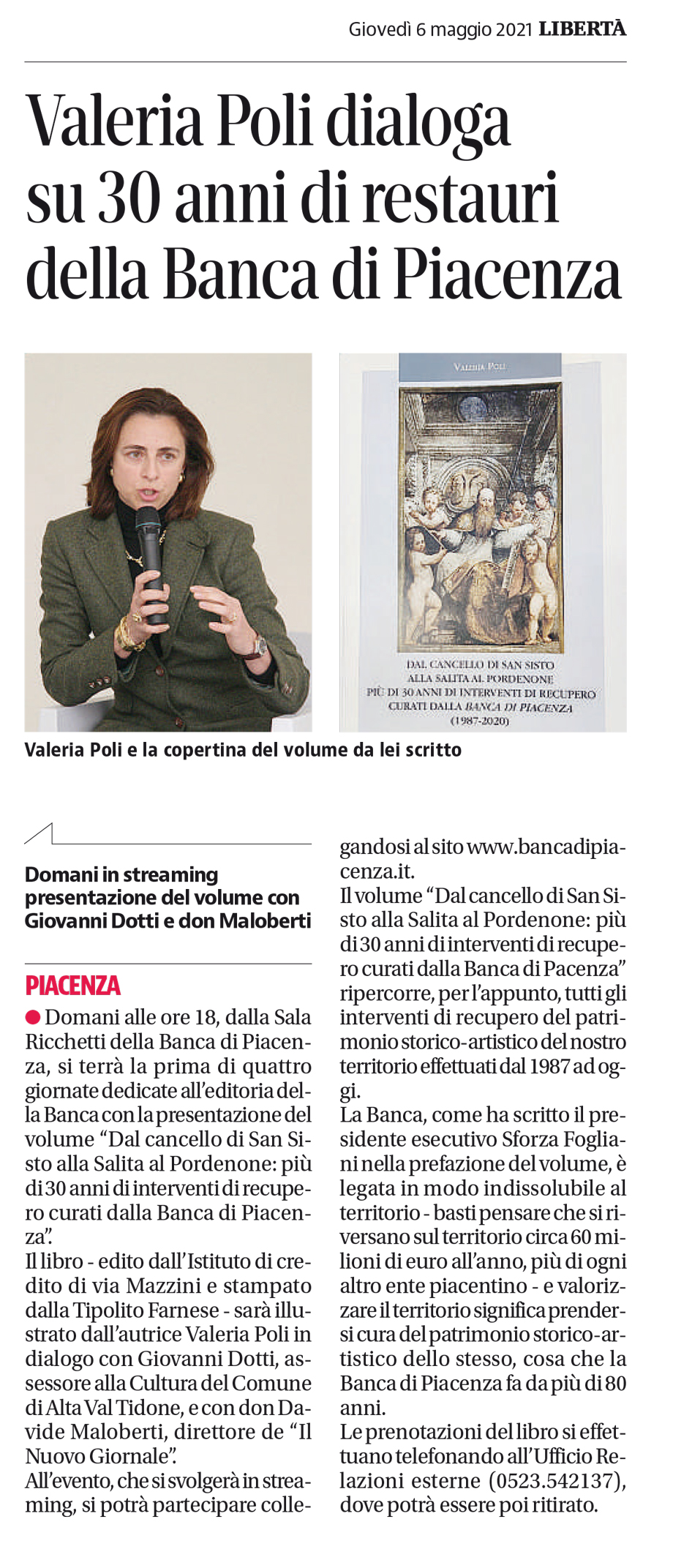 Libertà, 6.5.'21