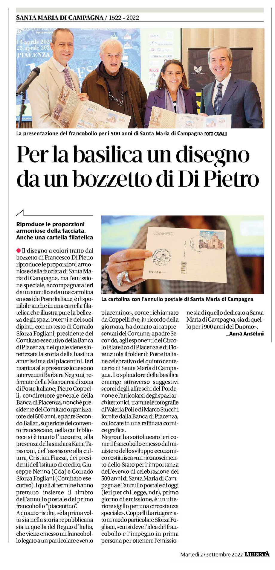 Libertà, 27.9.'22