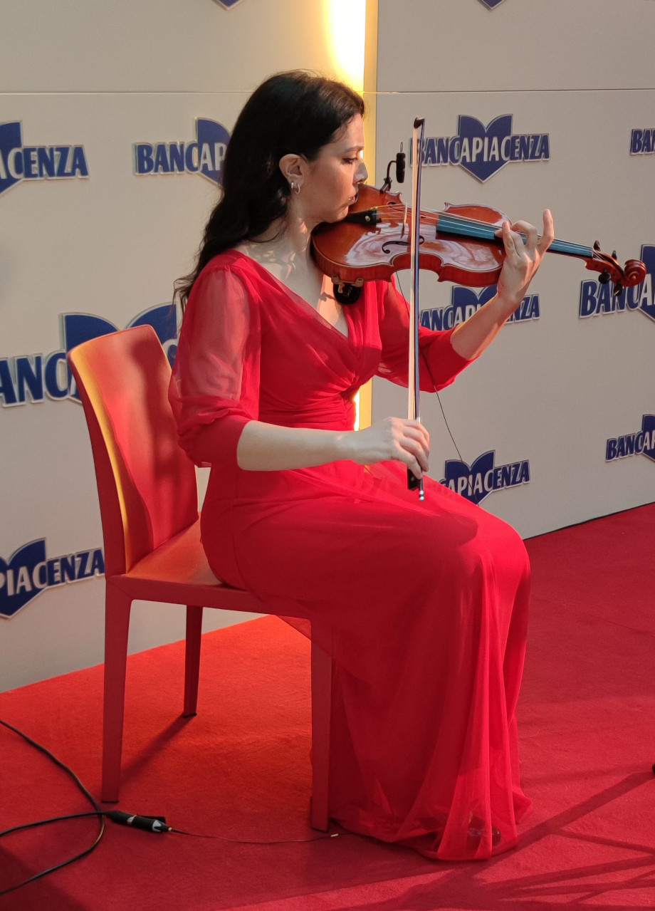 La violinista Chiara Di Maggio